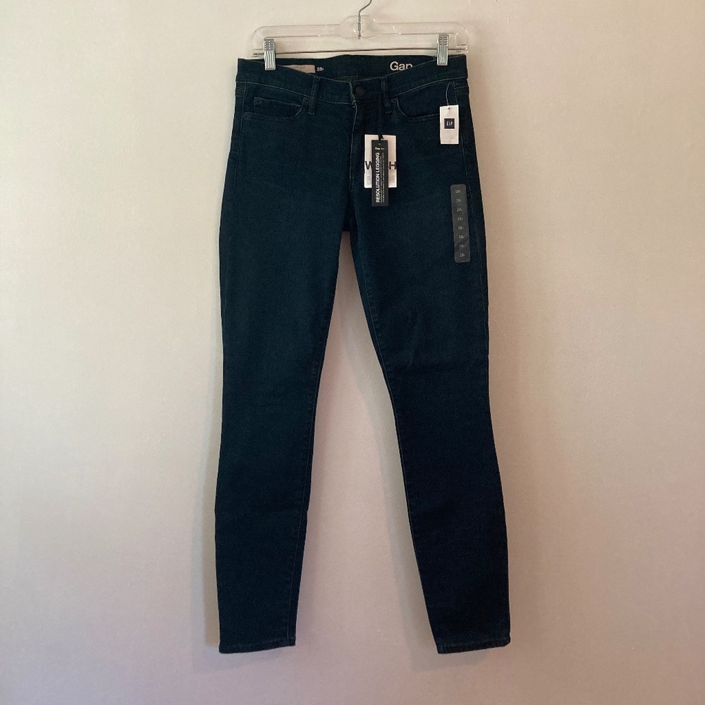 Gap 1969 Resolution Legging Jeans Dark Wash